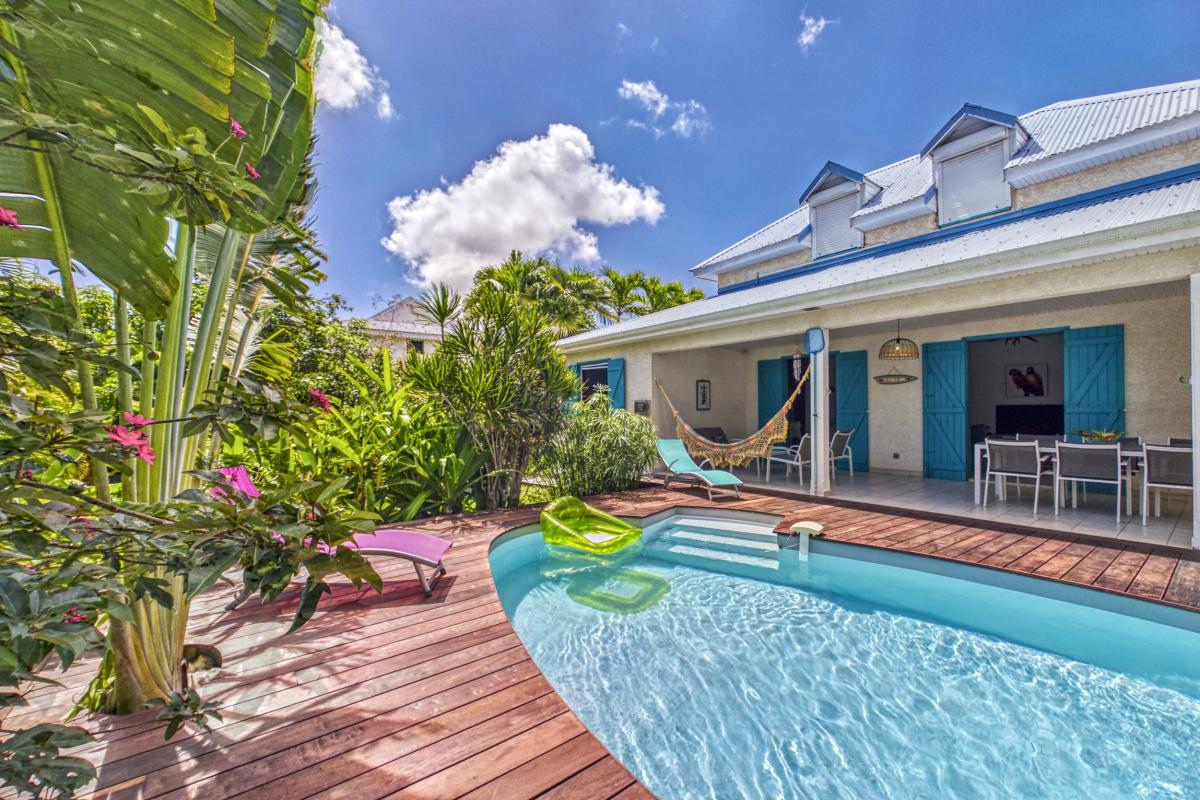 28.Location villa piscine saint françois guadeloupe